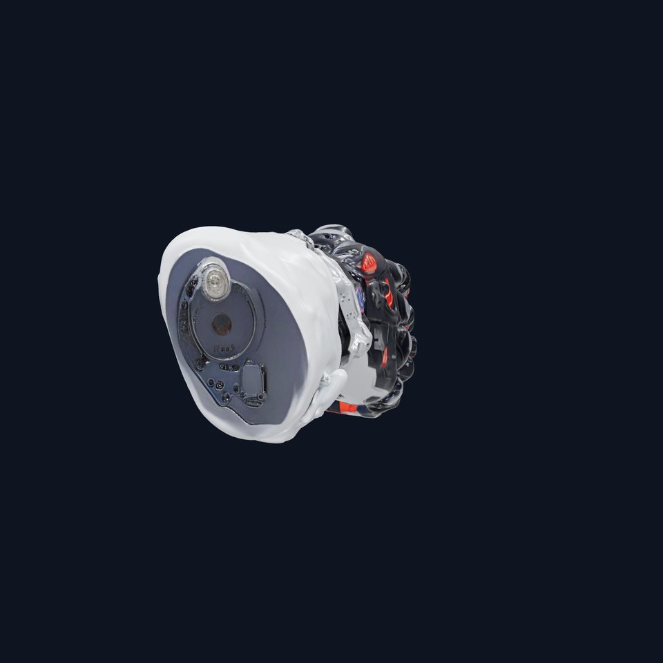 Futuristic Cybernetic Glove Model Pack